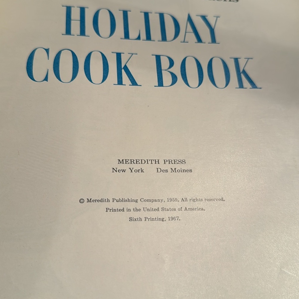 1967 Better Homes and Gardens Cookbooks Dessert & Holiday set - Picture 4 of 6